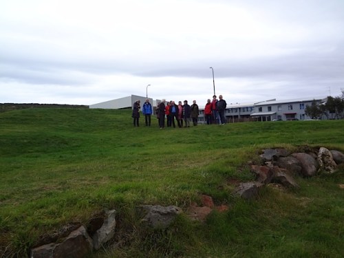 Lämningarna efter Snorres gård